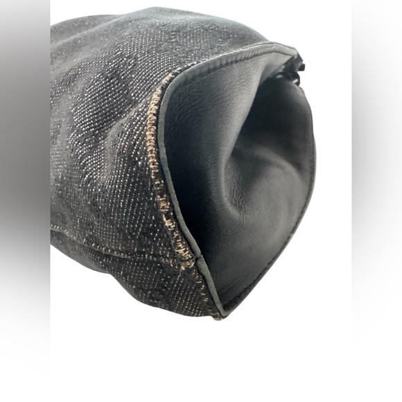 Gucci Black Denim Hobo HandBag - Picture 5 of 7